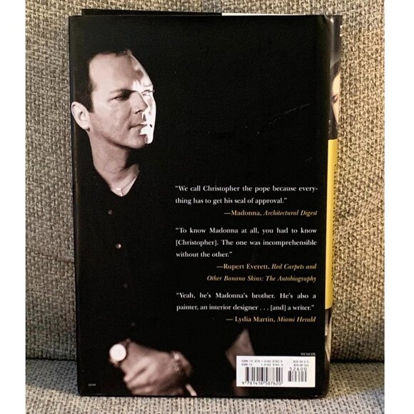 Life with My Sister Madonna Christopher Ciccone 1st Edition Hardcover Book - Picture 2 of 3